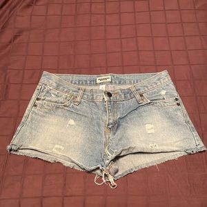 Abercrombie jean shorts